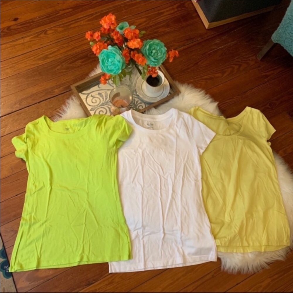 Gap Ann Taylor mossimo bundle tee lot of 3 xs